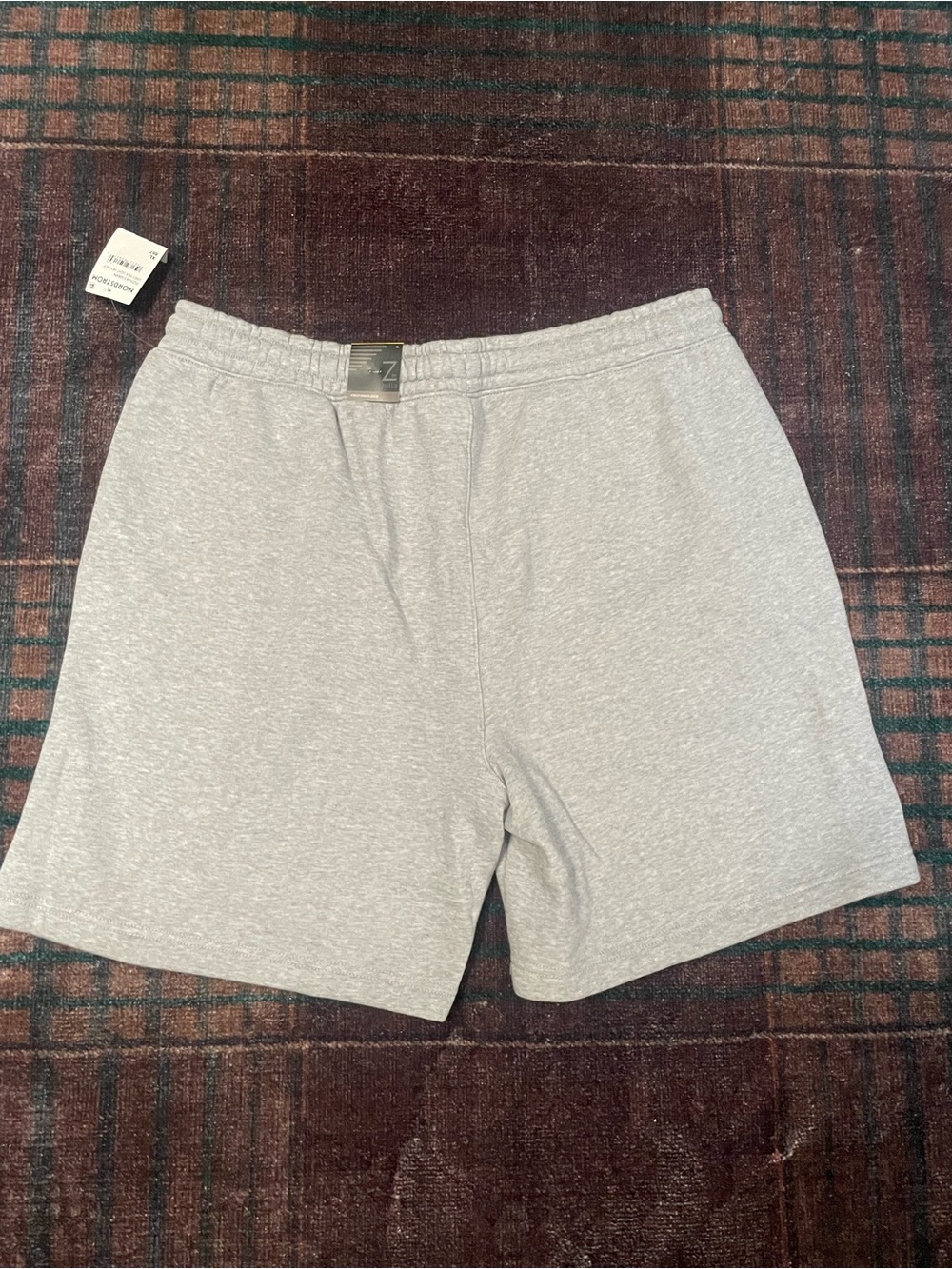 Z by Zelle Fleece Light Gray Men’s Shorts